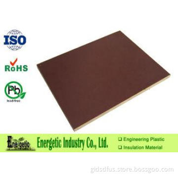 Natural Brown Phenolic Plastic Sheets with 100mm Thickness
